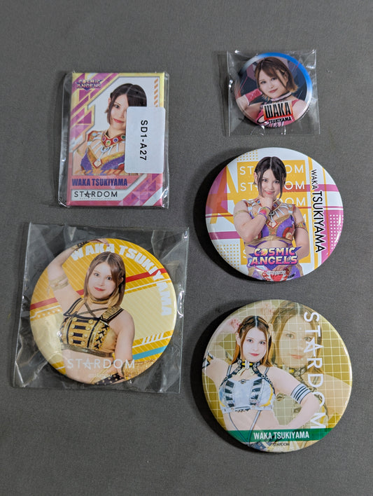 ★ Moonlight Fantasy★ Waka Tsukiyama PinBack button Set(1)