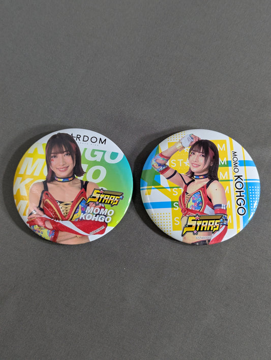 ★ Peach Star★ Momo Kohgo  PinBack button Set(1)