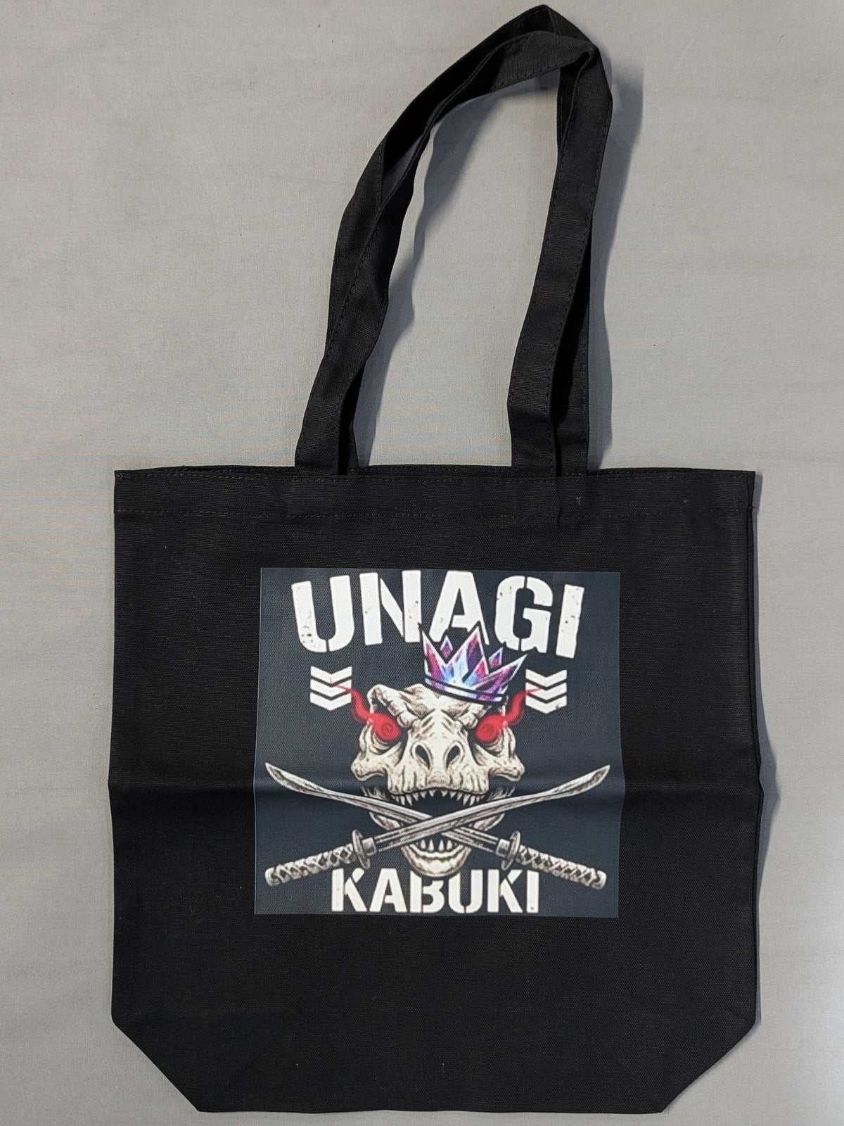 UNAGI SAYAKA "Eel Kabuki Dinosaur" Tote Bag