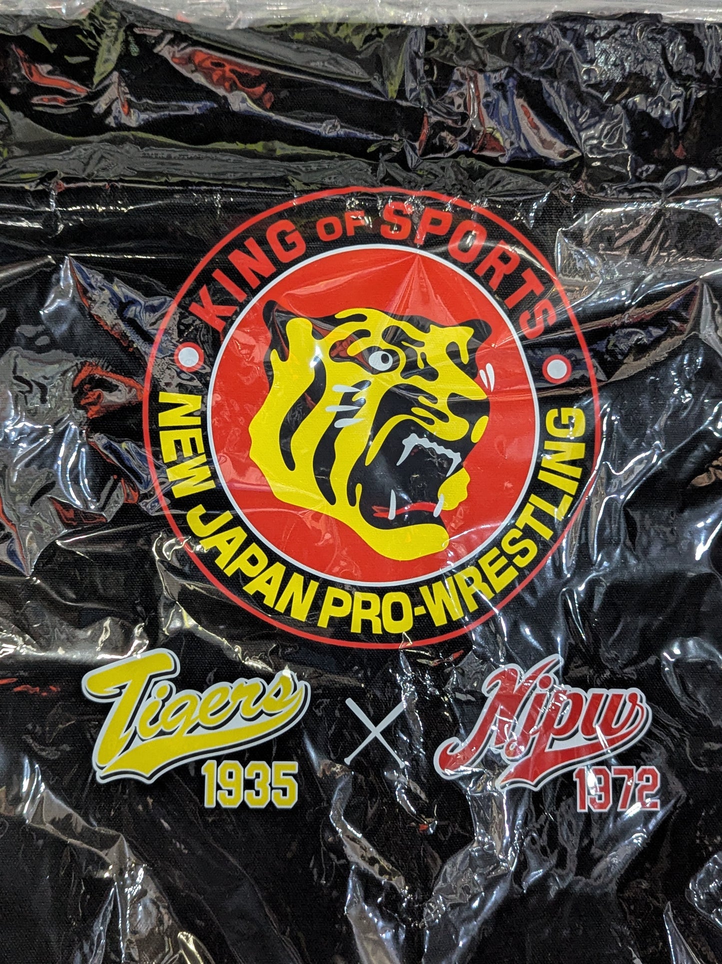 新日本プロレス×阪神タイガース コラボトートバッグ