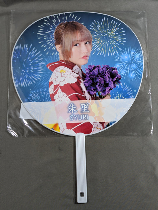 朱里 ランダム浴衣うちわ