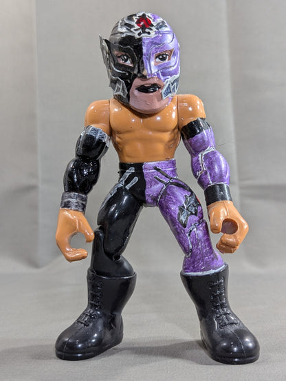 BUSHI  (Mexican figure, black×purple)