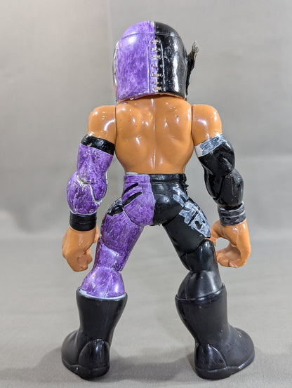 BUSHI  (Mexican figure, black×purple)