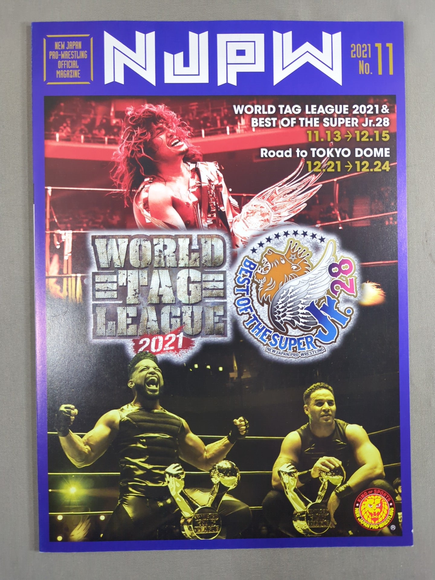 NJPW OFFICIAL MAGAZINE 2021 No.11