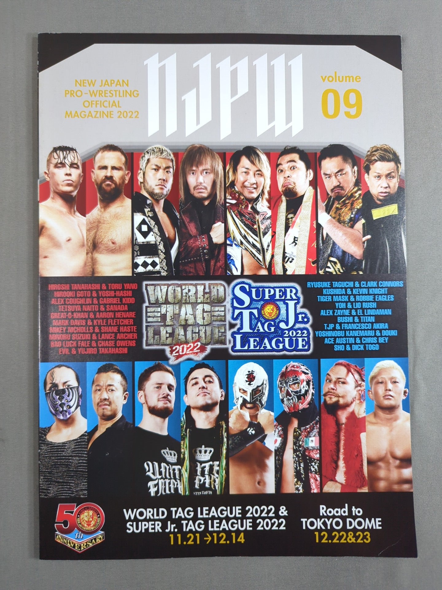 NJPW OFFICIAL MAGAZINE 2022 Vol.9