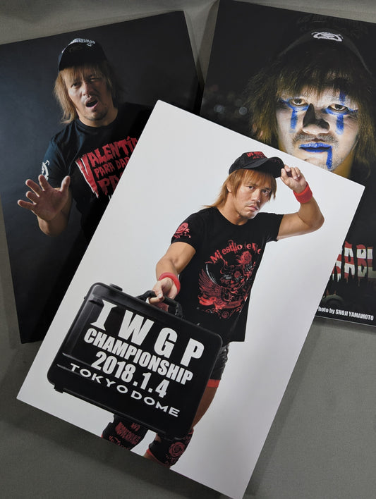 Tetsuya Naito Special A4 Panels 3-Piece Set