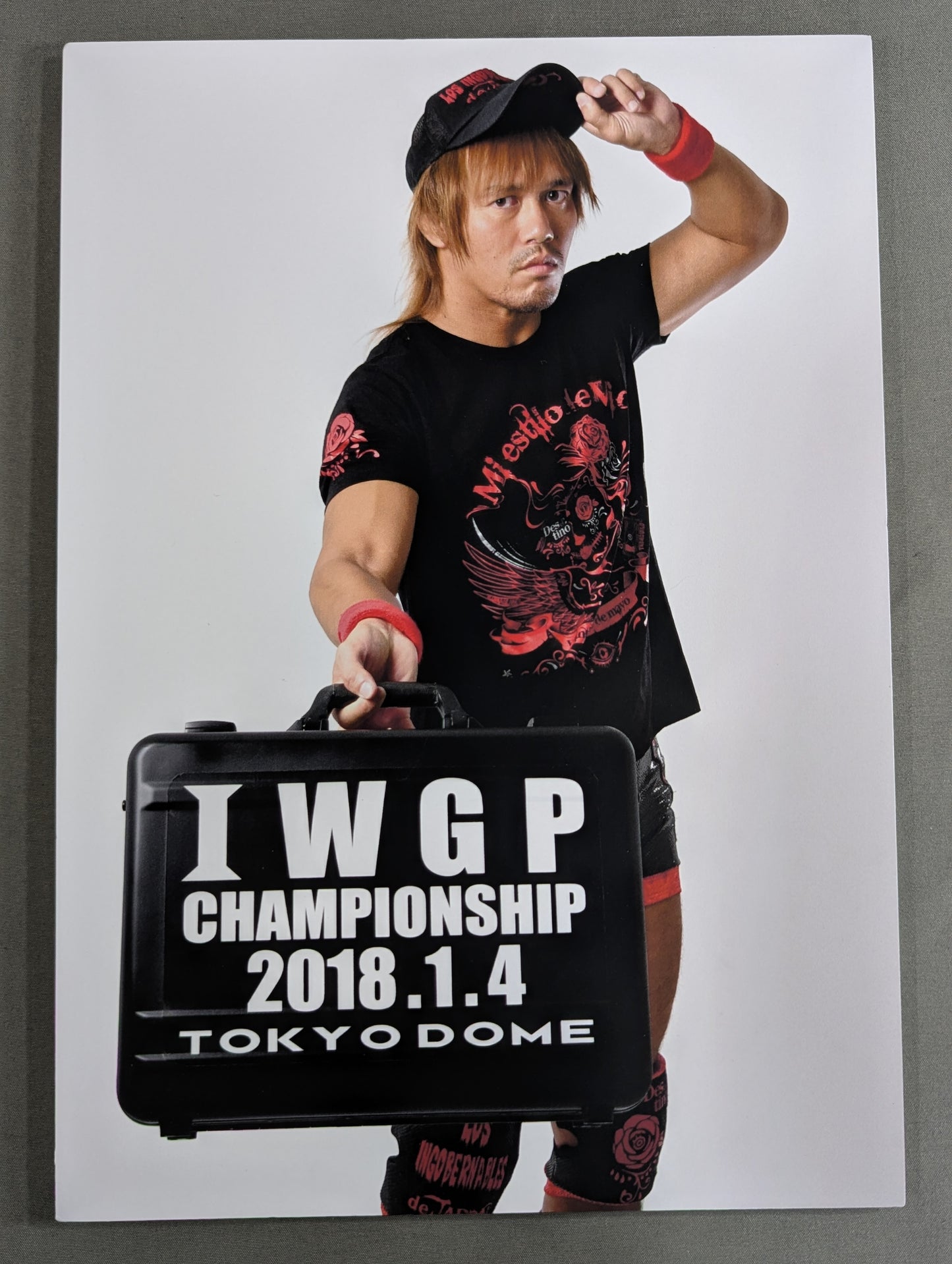 Tetsuya Naito Special A4 Panels 3-Piece Set