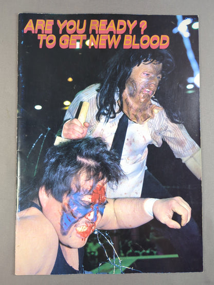 【ジプシー・ジョー 直筆サイン入り】W★ING ARE YOU READY? TO GET NEW BLOOD