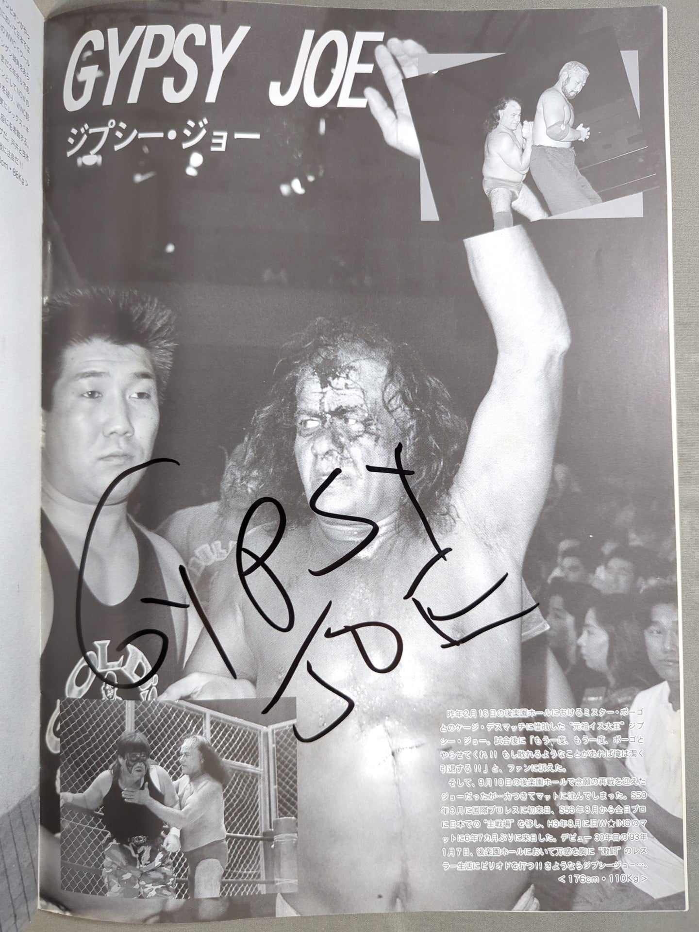 【サイン入り】いーどぅし　ポスター ジプシー・ジョー 直筆サイン入り】W☆ING ARE YOU READY? TO GET NEW