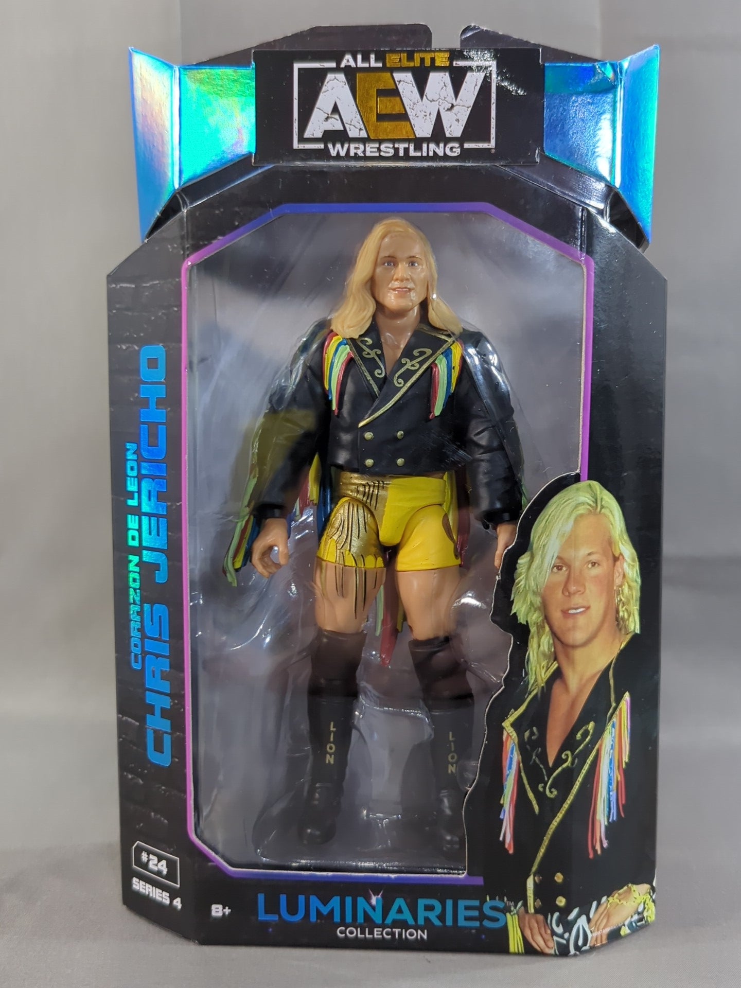 Chris Jericho (Black jacket, yellow pants)
