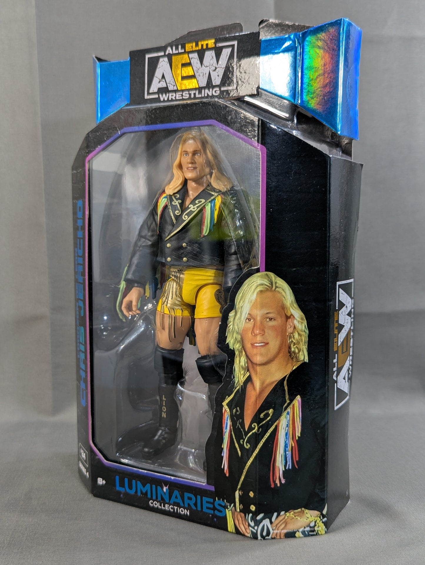 Chris Jericho (Black jacket, yellow pants)