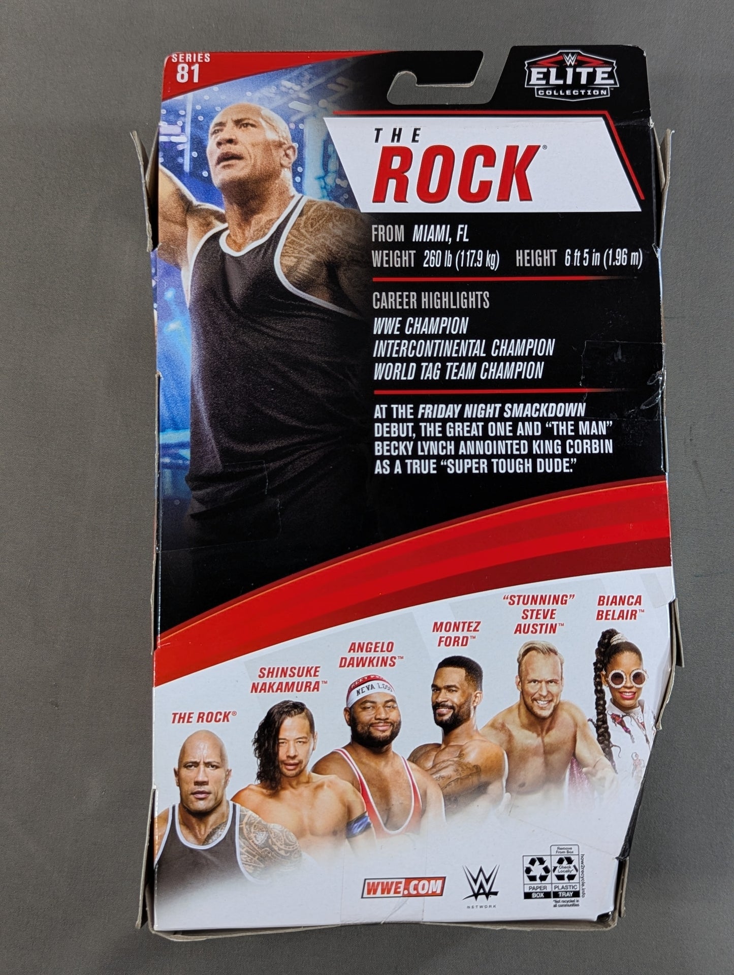 The Rock (Black Pants)