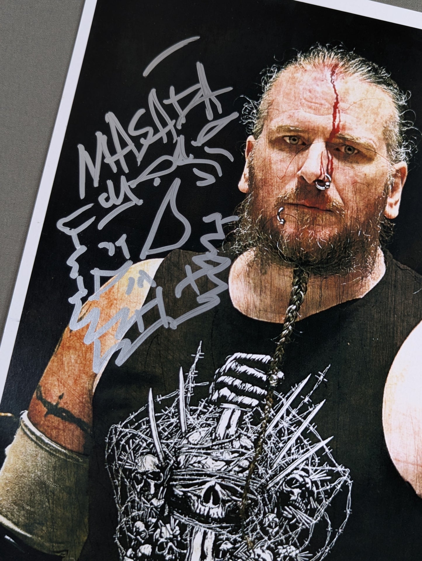 MASADA hand signed autograph  Pro-Photo ①