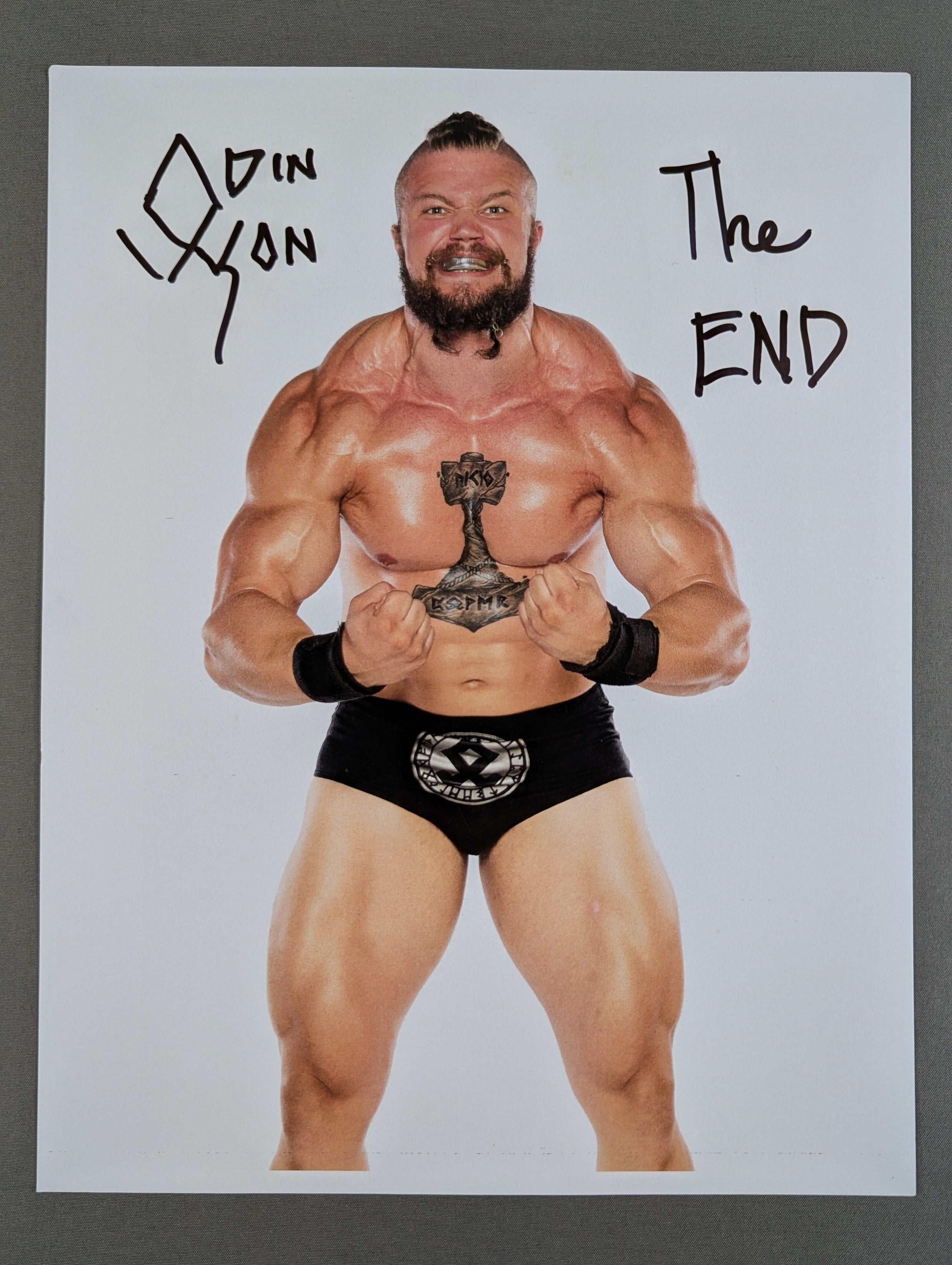 The End(パロウ＆オディンソン) 直筆サイン入り ポートレートセット