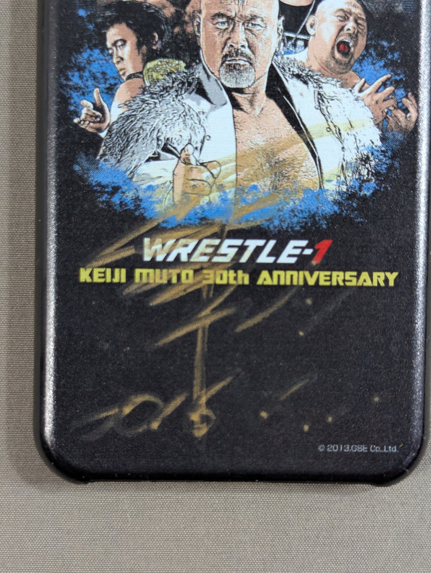 【hand signed autograph】 Muto Keiji  iPhone Case