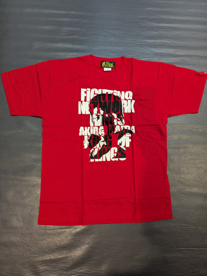前田日明「KING OF KINGS」Tシャツ①(レッド)