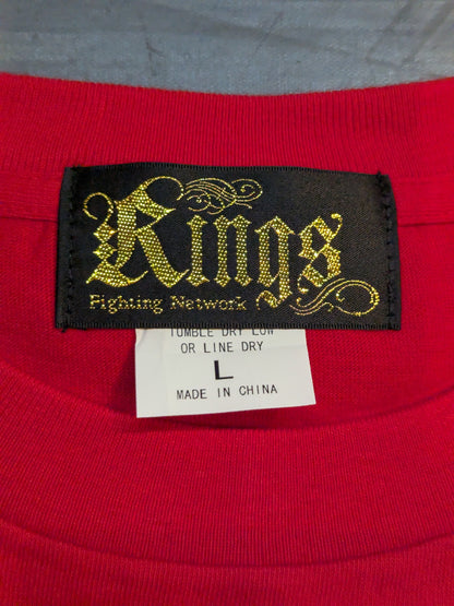前田日明「KING OF KINGS」Tシャツ①(レッド)