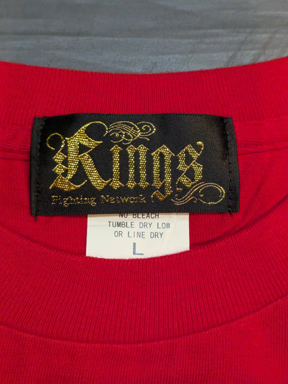 前田日明「KING OF KINGS」Tシャツ②(レッド)