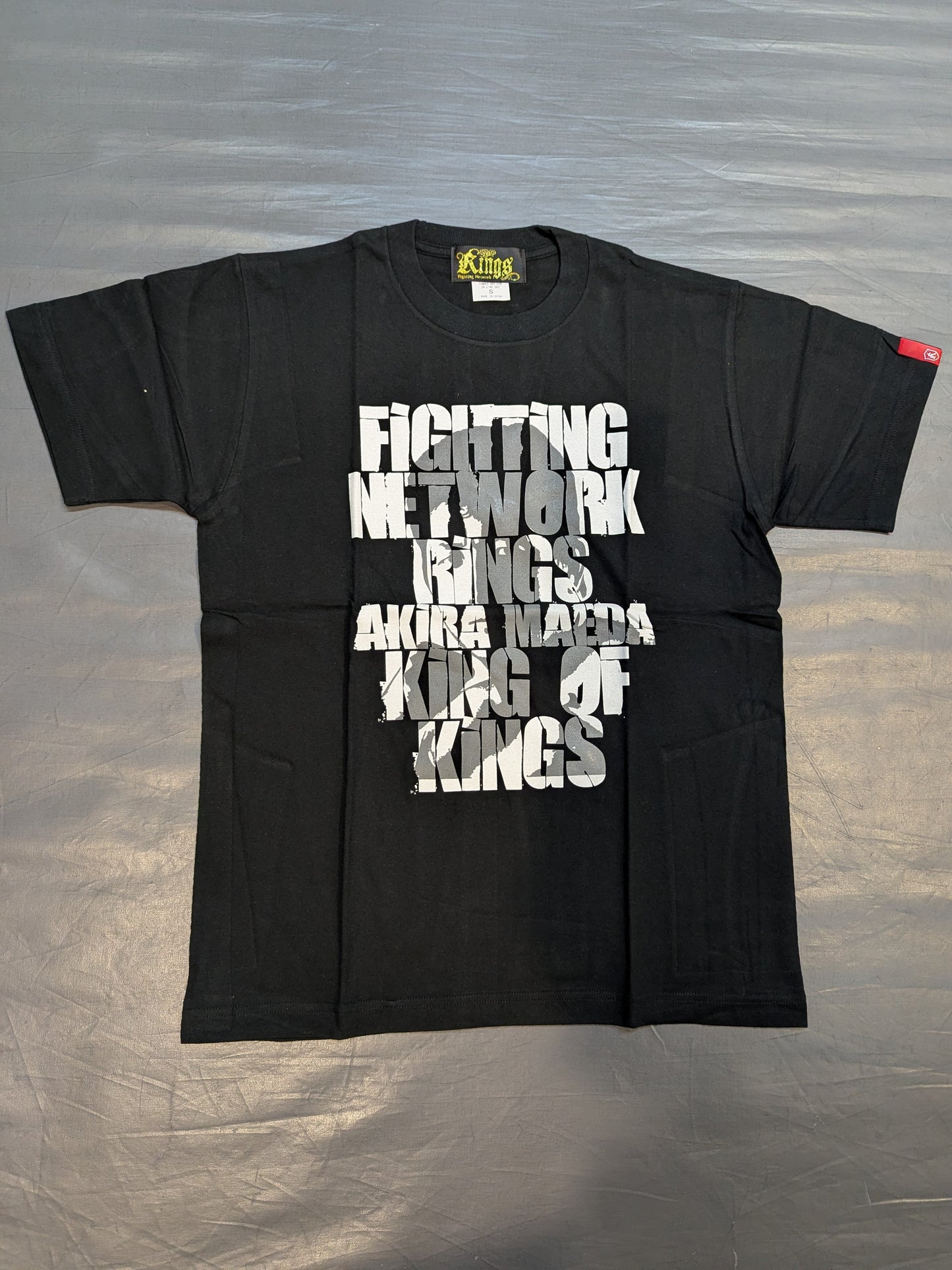 前田日明「KING OF KINGS」Tシャツ③(ブラック)