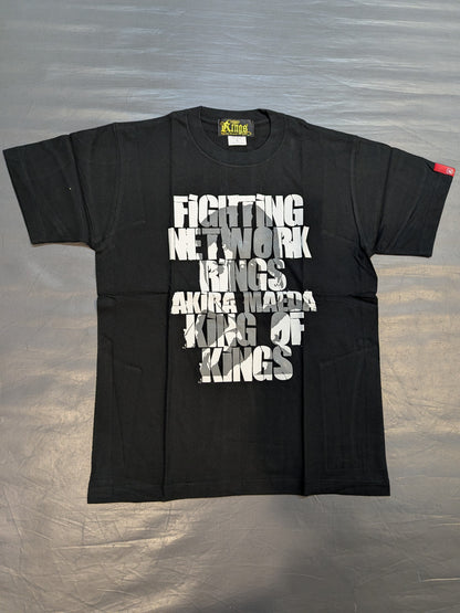 前田日明「KING OF KINGS」Tシャツ③(ブラック)