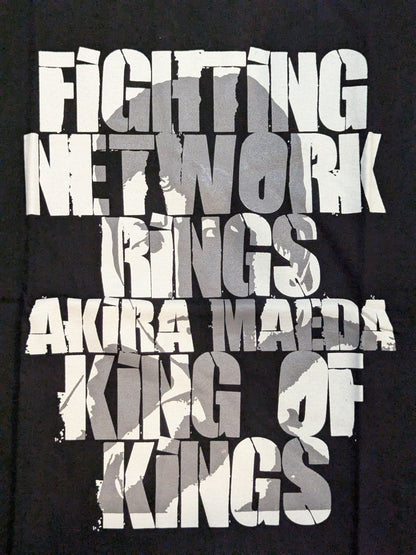 前田日明「KING OF KINGS」Tシャツ③(ブラック)
