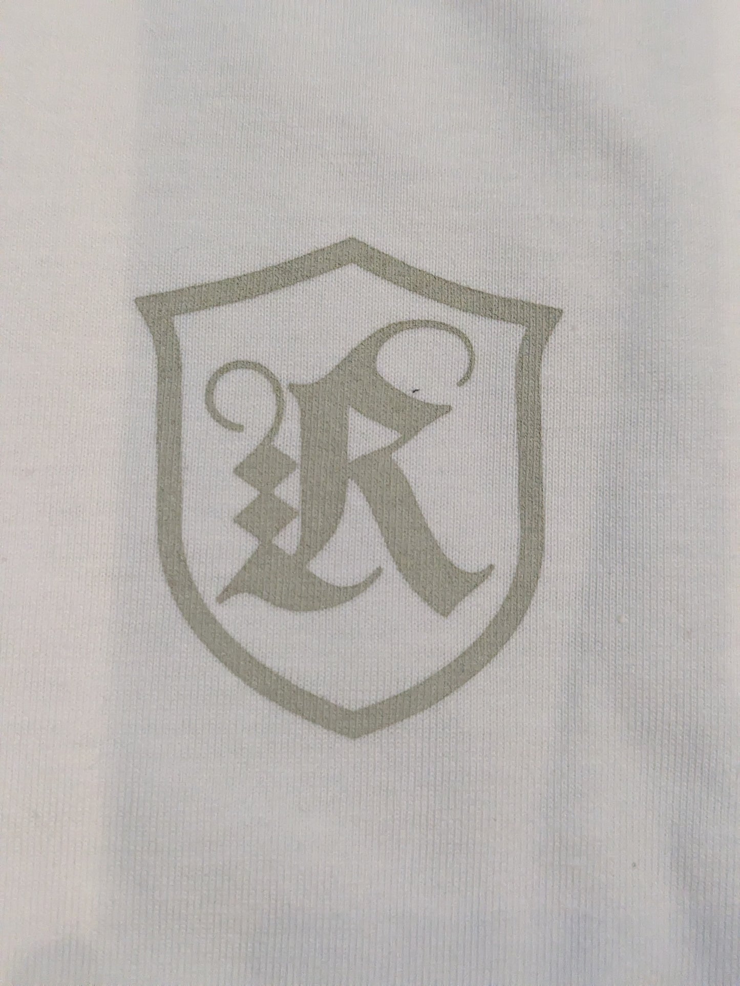 RINGS One-Point Emblem T-Shirt (1) (White)