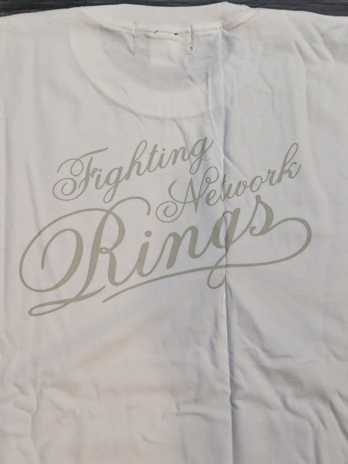 RINGS One-Point Emblem T-Shirt (1) (White)