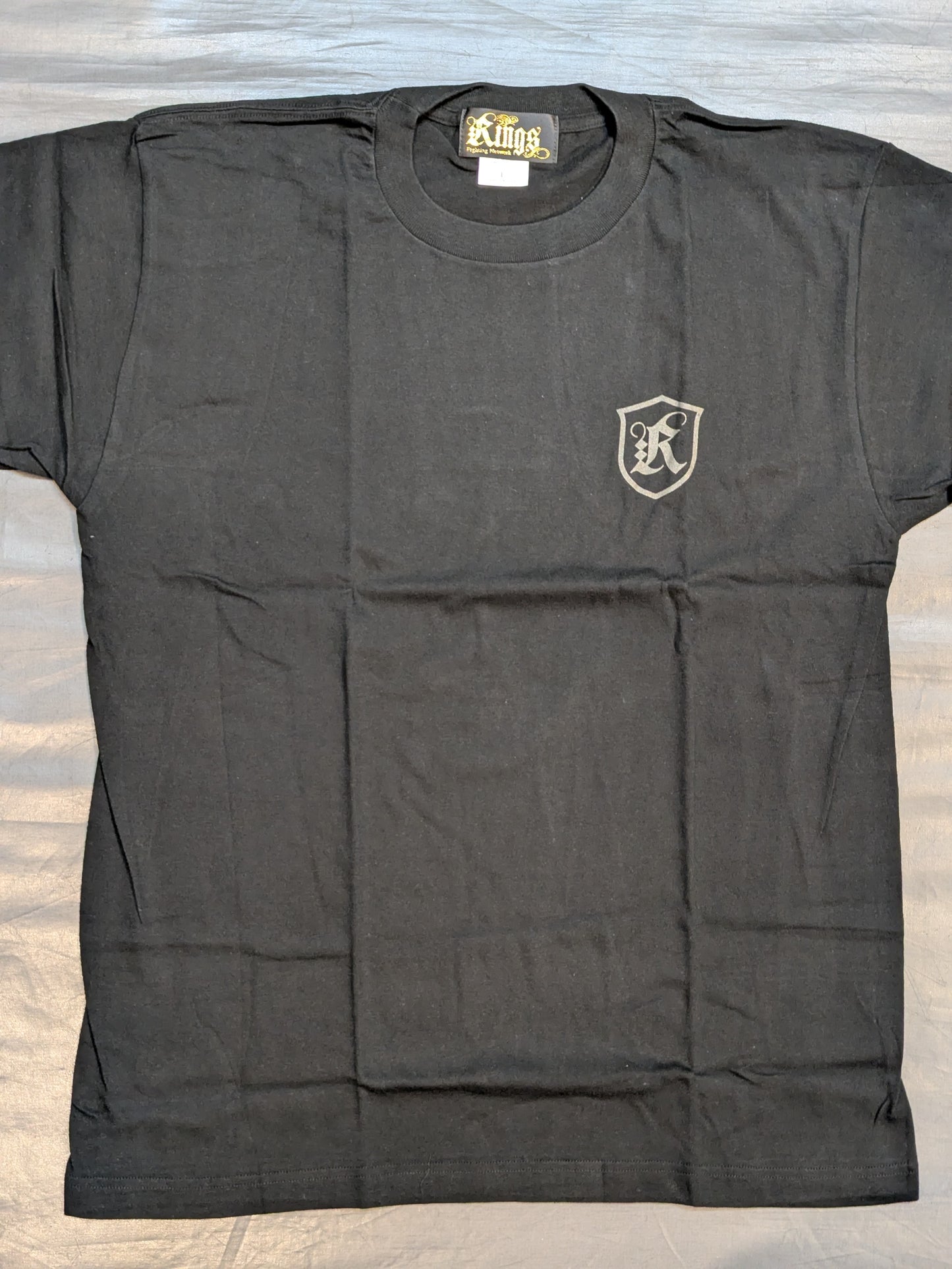 RINGS One-Point Emblem T-Shirt (2) (Black)