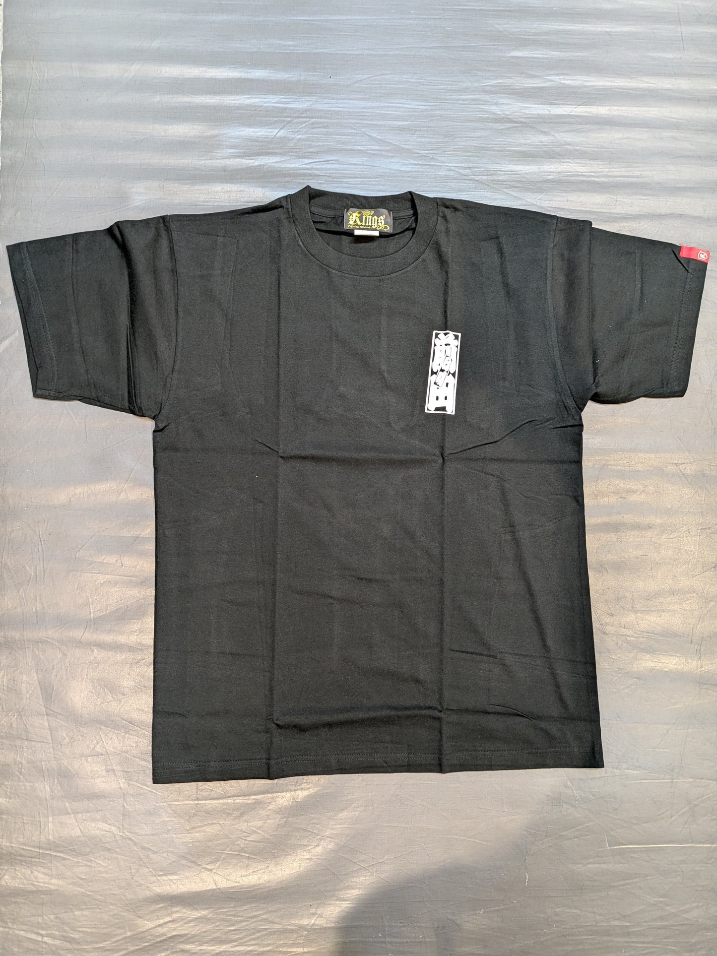 Akira Maeda One-Point Sensha Bill T-Shirt (2) (Black)