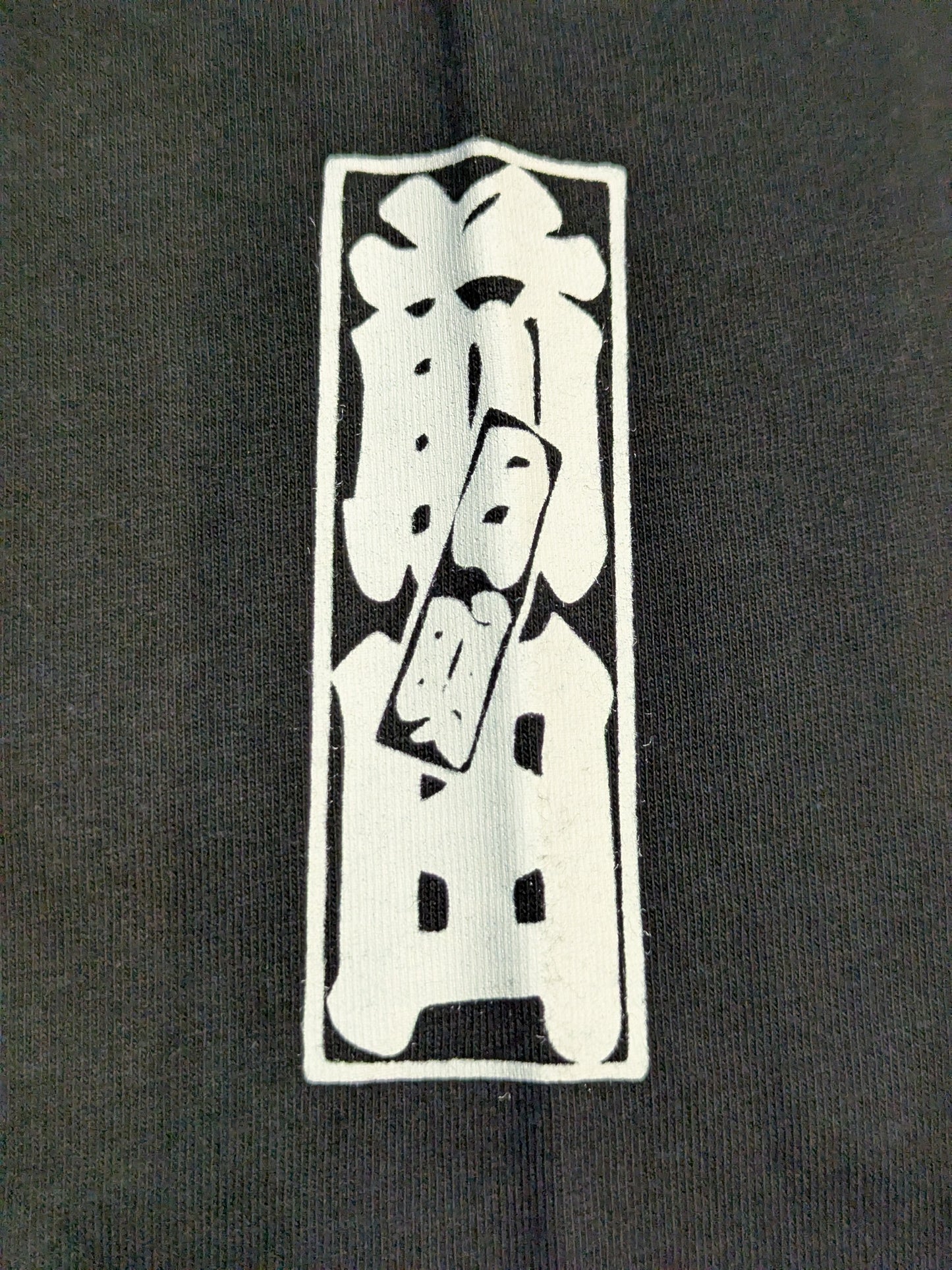 Akira Maeda One-Point Sensha Bill T-Shirt (2) (Black)