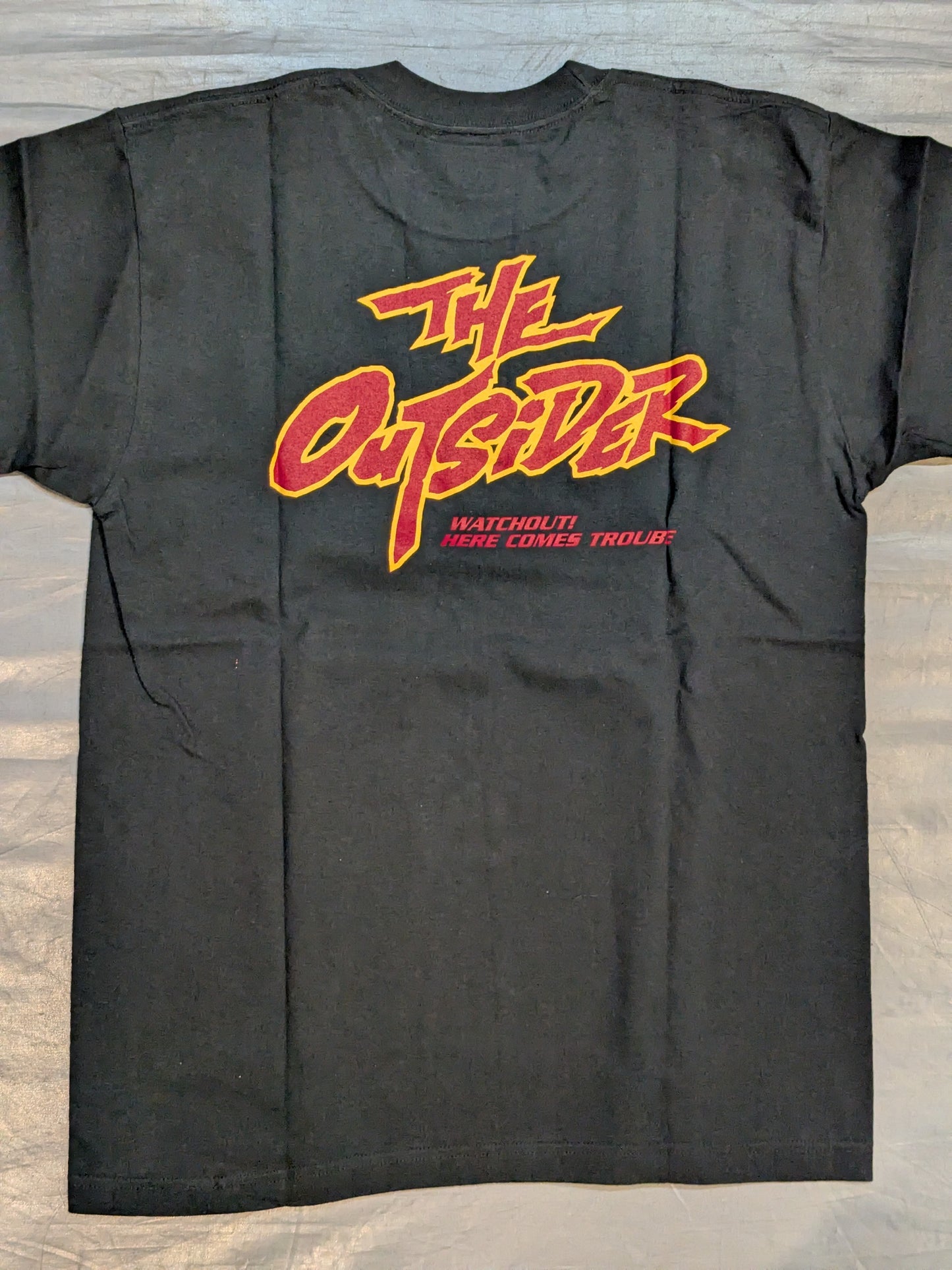 Akira Maeda 'THE OUTSIDER' T-shirt (1) (Black)
