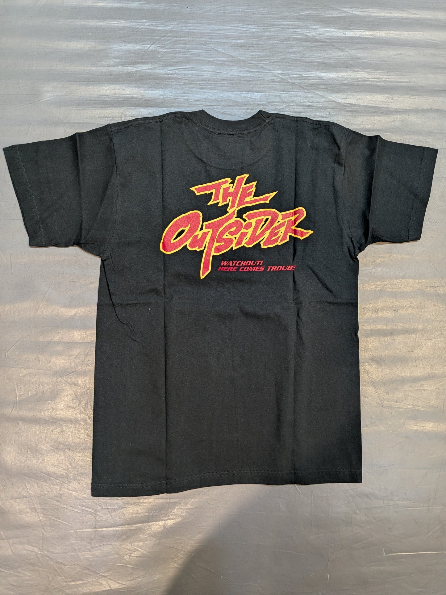 Akira Maeda 'THE OUTSIDER' T-shirt (1) (Black)