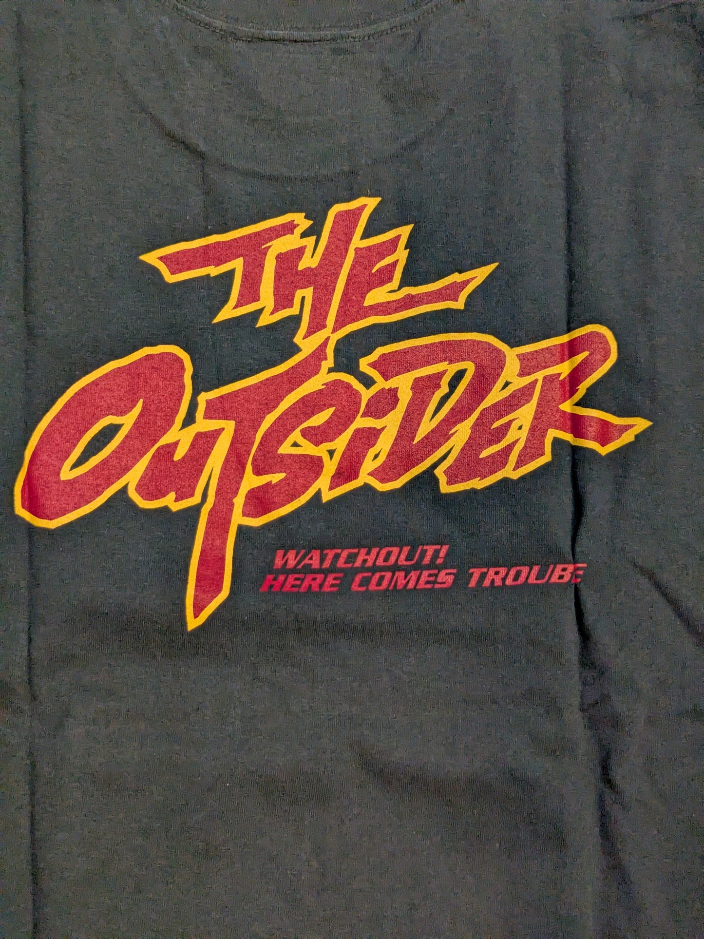Akira Maeda 'THE OUTSIDER' T-shirt (1) (Black)