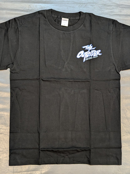 THE OUTSIDER ワンポイントロゴTシャツ②(ブラック)