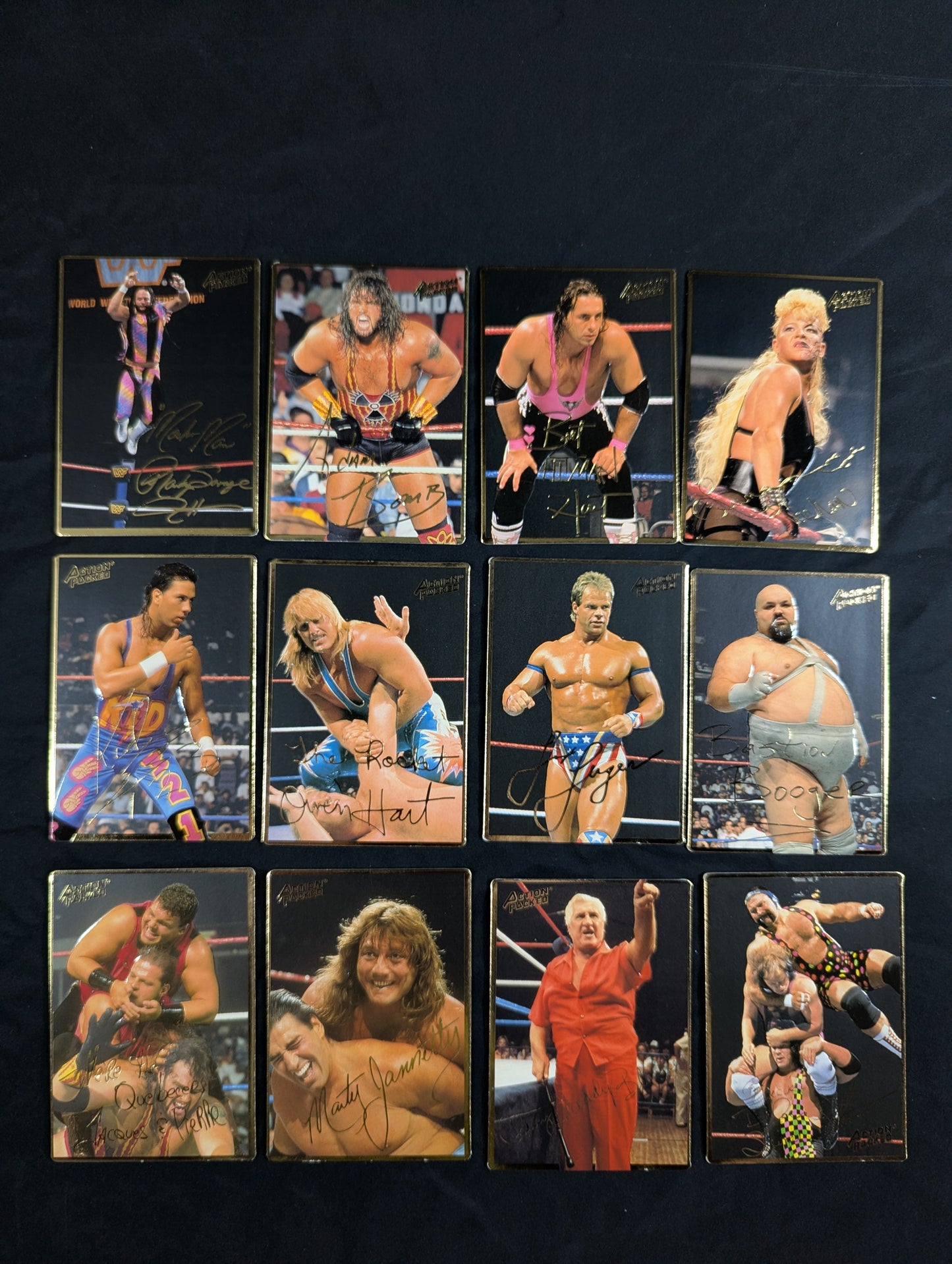 1994 WWF Action Packed 24K フルコンプリート42枚セット