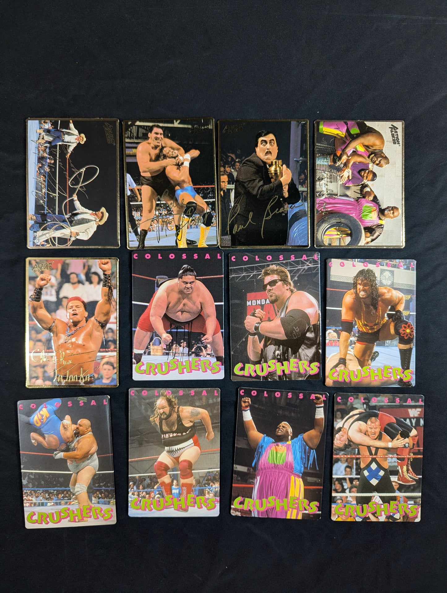 1994 WWF Action Packed 24K フルコンプリート42枚セット