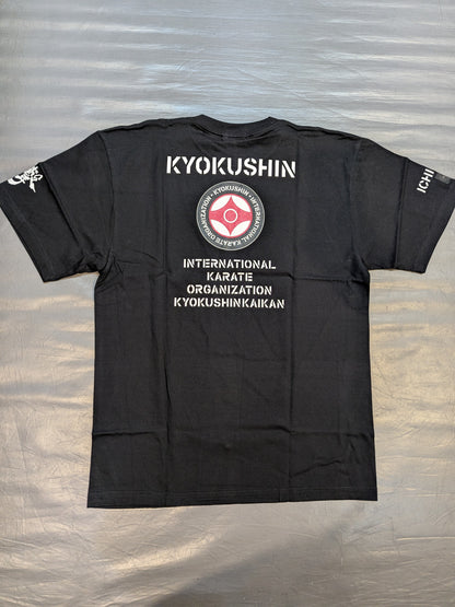極真 Tシャツ⑤(ブラック)