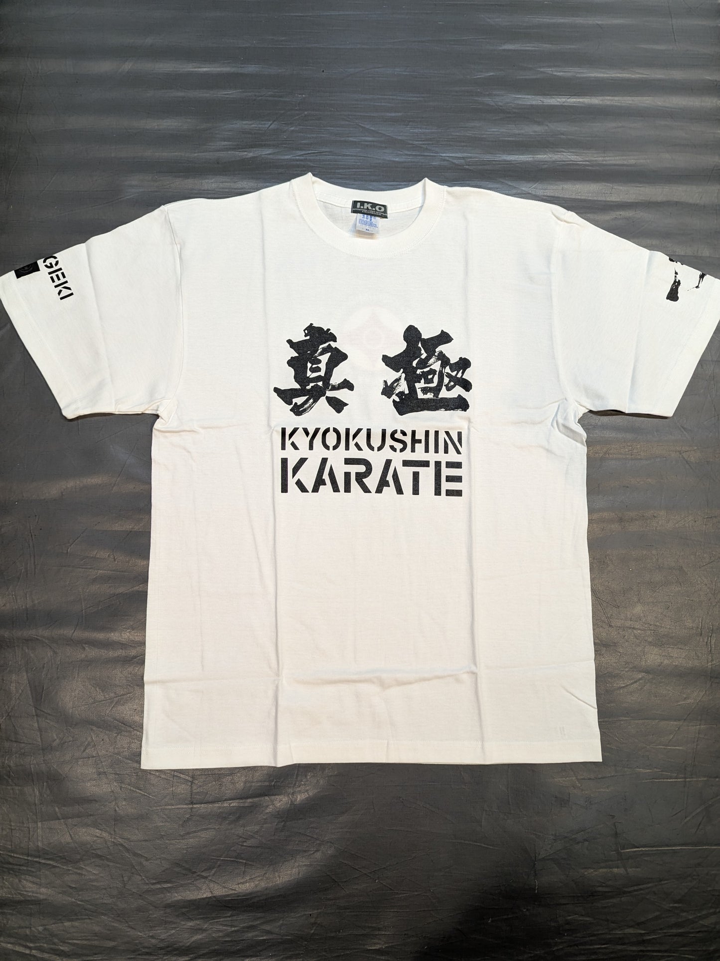 極真 Tシャツ⑧(ホワイト)