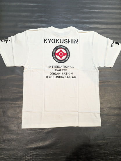 極真 Tシャツ⑧(ホワイト)