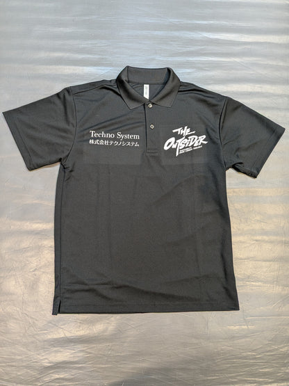 THE OUTSIDER Dry Polo Shirt (Black)