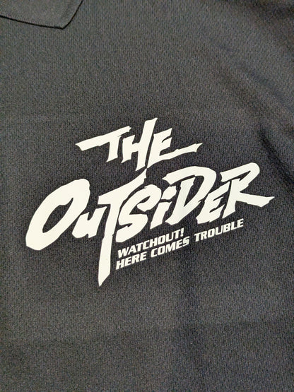 THE OUTSIDER Dry Polo Shirt (Black)