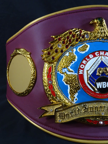WBO Super World Title Championship Belt