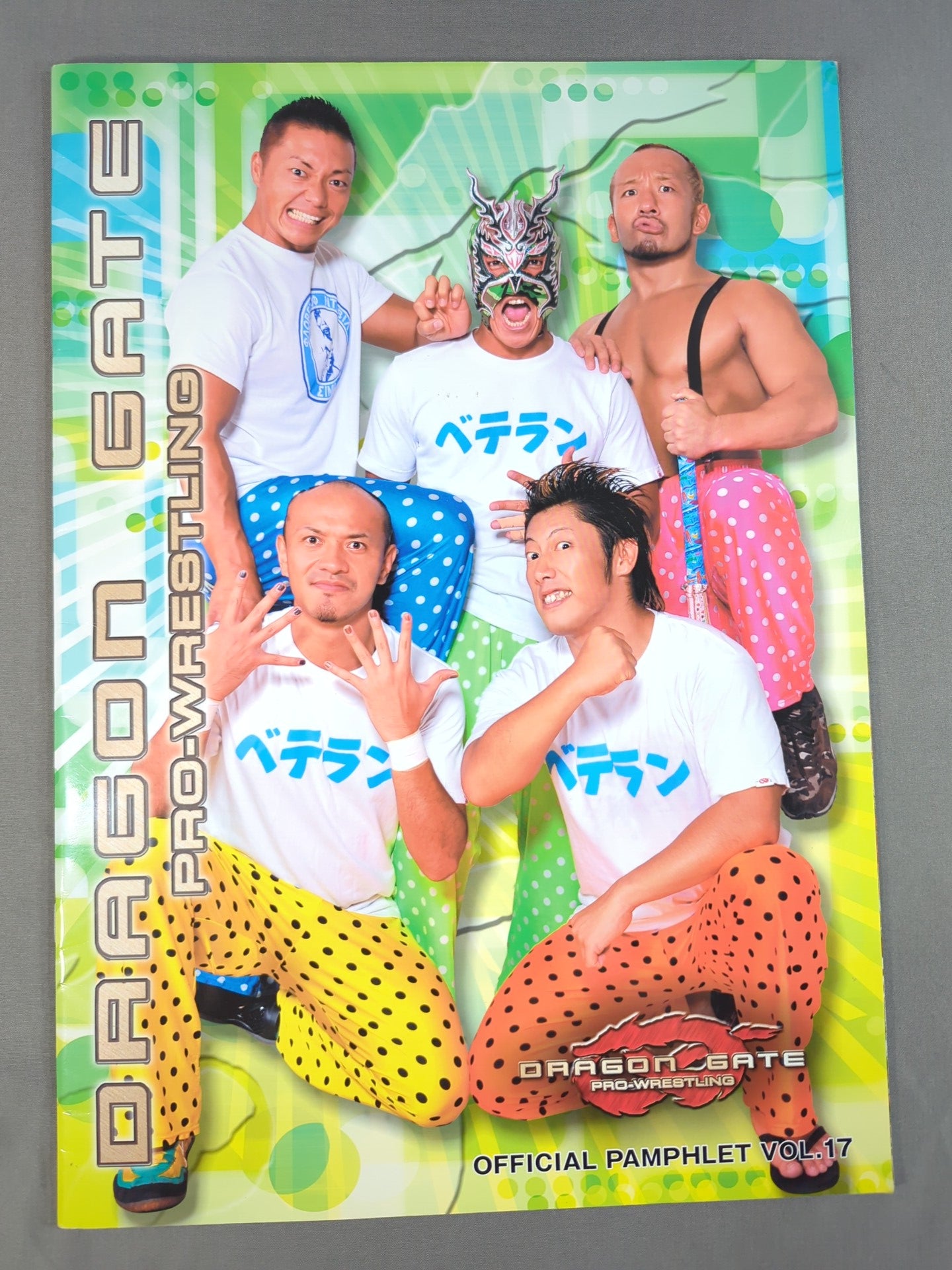 【24名直筆サイン入り】2010ドラゴンゲート オフィシャルパンフレット Vol.17