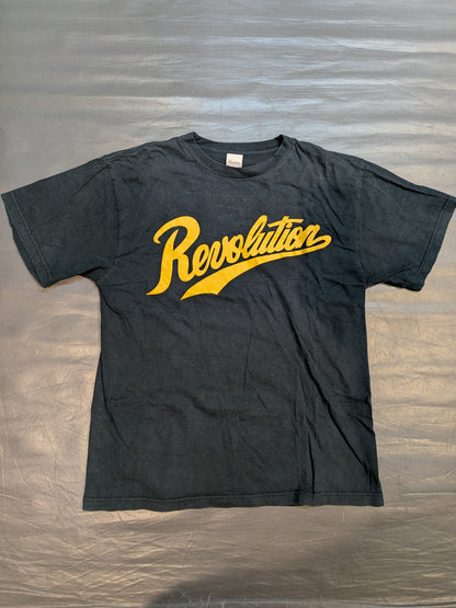 天龍源一郎「Revolution」Tシャツ②(ブラック×イエロー)