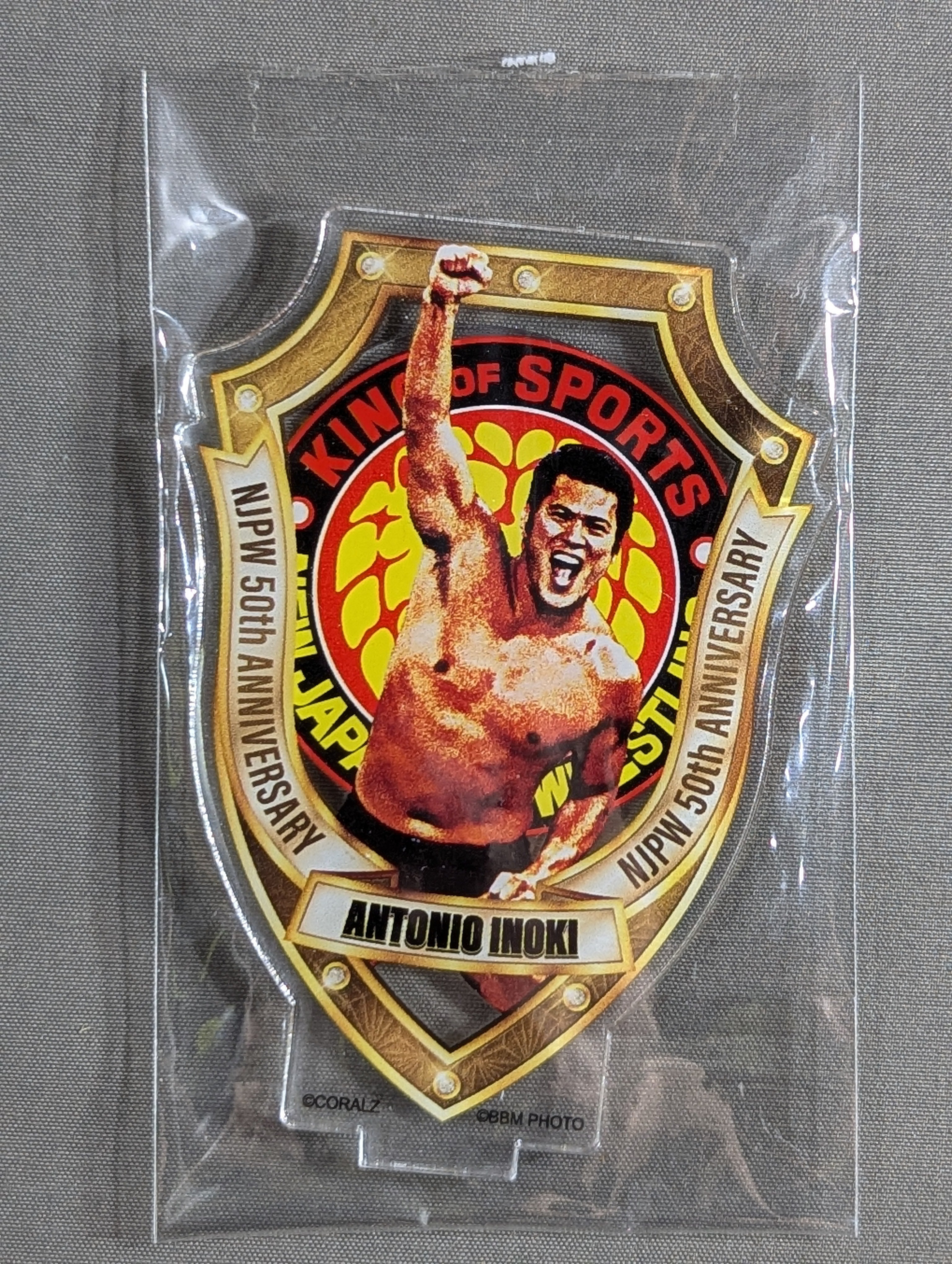 50周年記念グッズ アントニオ猪木 アクリルスタンド – 闘道館