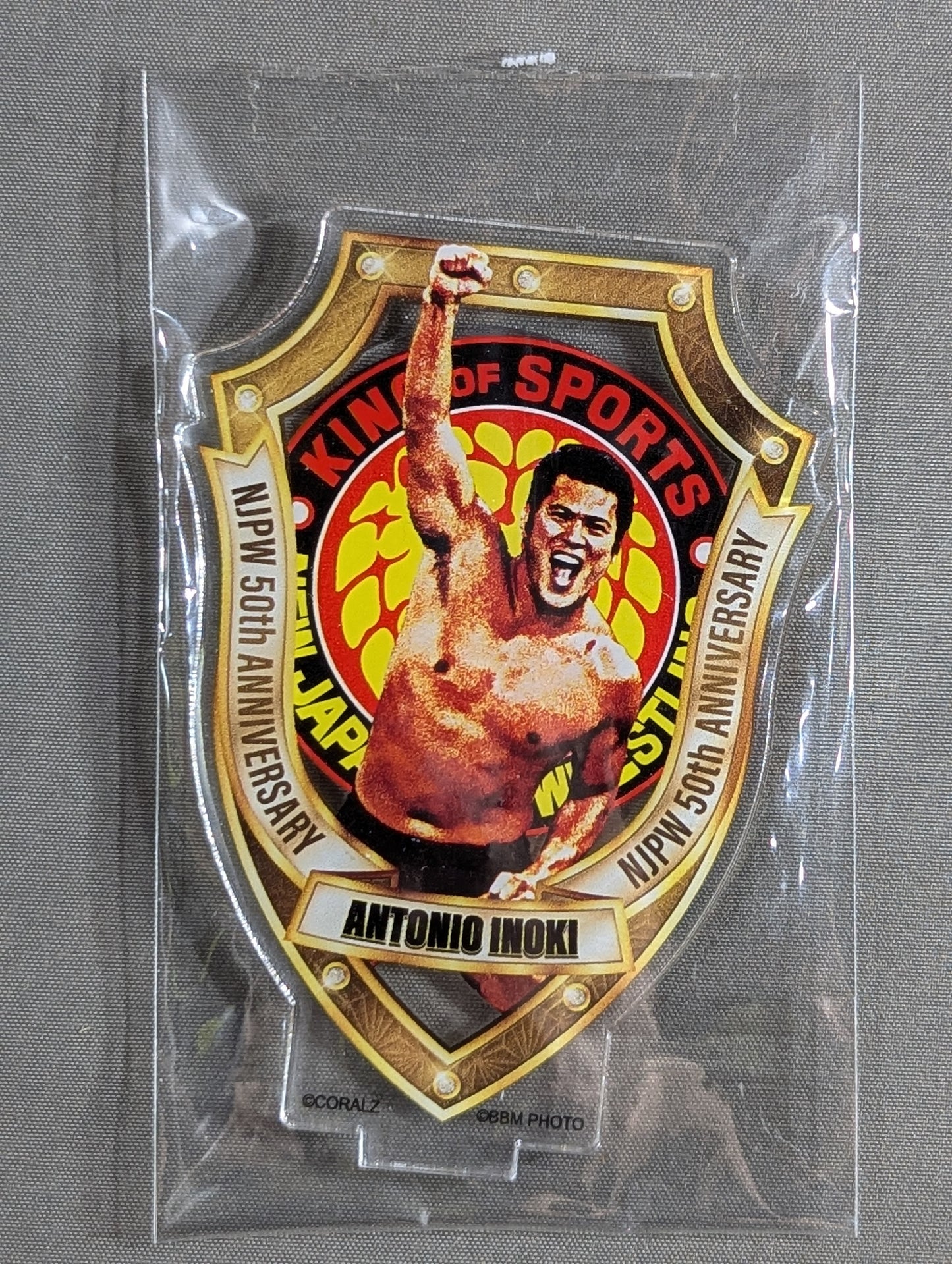 50th Anniversary Goods Antonio Inoki  Acrylic Stand