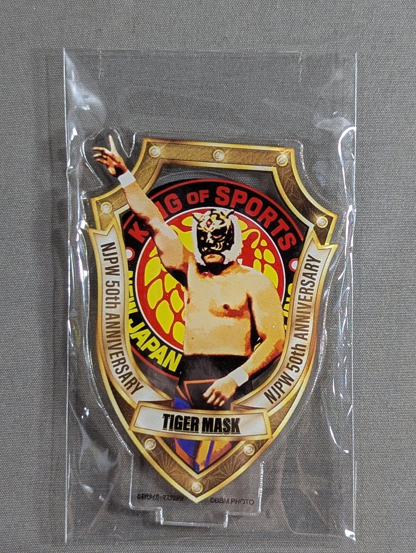 50th Anniversary Goods First Generation Tiger Mask Acrylic Stand