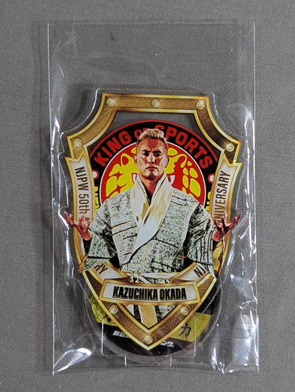 50th Anniversary Goods Kazuchika Okada Acrylic Stand