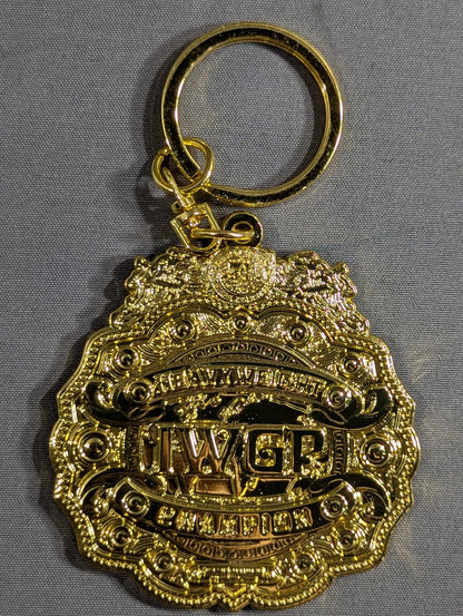 4th IWGP Heavyweight Championship Belt Metal Keychain