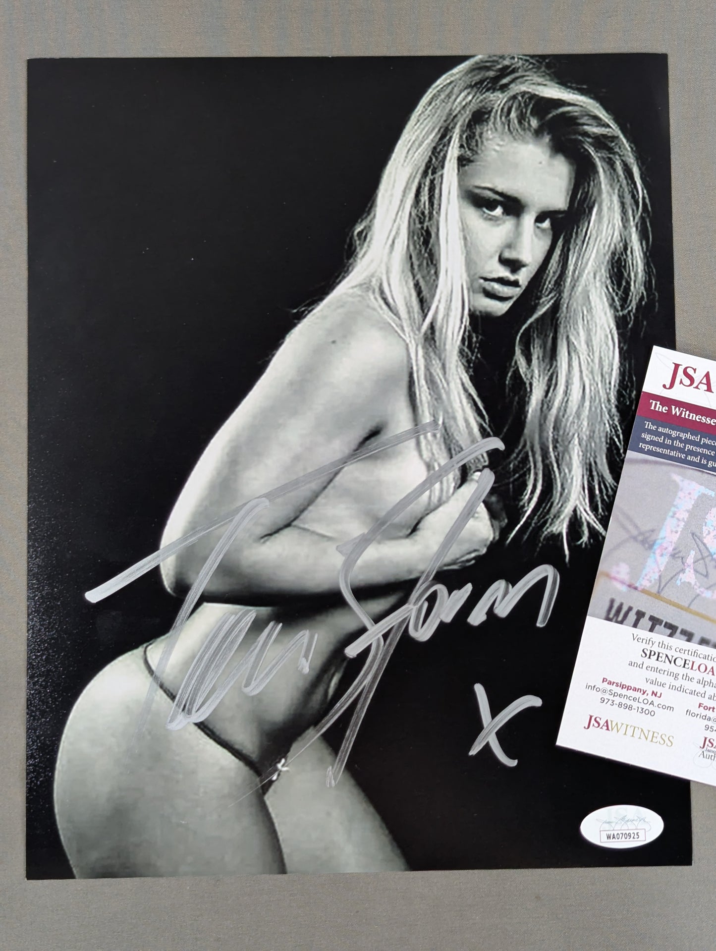 ★JSA★ Toni Storm  hand signed autograph Pro-Photo 